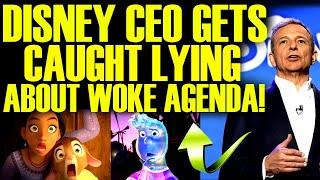 DISNEY CEO FACES MAJOR BACKLASH AFTER GETTING CAUGHT LYING ABOUT WOKE AGENDA THIS IS EMBARRASSING