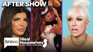 Teresa Reacts to Margaret Leaving Her Wedding Early  RHONJ After Show Part 2 S13 E16  Bravo
