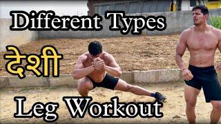 Desi Leg Workout Types For Beginners  Wrestling  ft. Wrestler Sunny Joon