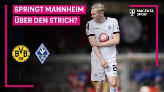 Borussia Dortmund II - SV Waldhof Mannheim Highlights mit Live-Kommentar  3. Liga  MAGENTA SPORT