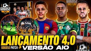 GOGOSZ PATCH 2024 - V4.0 AIO PES 2021 PC TEMPORADA 2024 COM KITS E ELENCOS ATUALIZADOS MOD 4K HDR