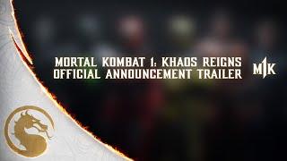 Mortal Kombat 1 Khaos Reigns Official Announcement Trailer