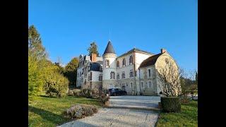 Magnificent 1819th C chateau for sale- 160 kms from Paris