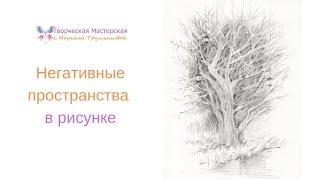 Как прорвать пространство в рисунке негативные пространства