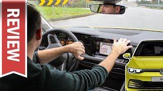 VW Golf 8 Touch-Bedienung während der Fahrt  Cockpit als Nicht-Kaufgrund? Test & Review