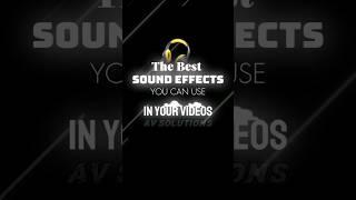 Best sound effects to use in Youtube Videos and Instagram Reels #soundeffects