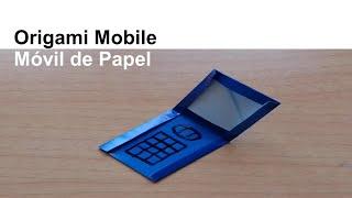 How to Make an Origami Mobile  DIY Technology Toy Crafts - Cómo hacer un Móvil teléfono de Papel ️