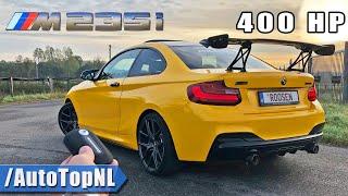 400HP BMW M235i REVIEW on AUTOBAHN NO SPEED LIMIT by AutoTopNL