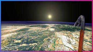 The Entire Planet At 11 Scale WITH  Some  Cities...  Garrys Mod