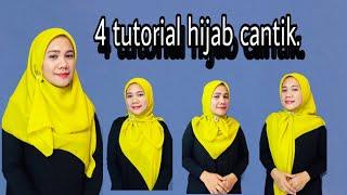 TutorIal hijab segi empat cantik dan elegan#subscribe #tutorialhijabsegiempat #style #hijabtutorial