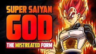 Super Saiyan God - The MISTREATED Form