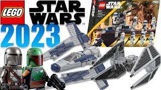 EVERY LEGO STAR WARS 2023 SET so far  CLONE WARS MANDALORIAN SEASON 3 ROTJ & more