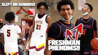 SLEPT ON SENIORS vs FRESHMAN PHENOMS  Cardinal Hayes & St Rays BATTLED IT OUT on Senior Night