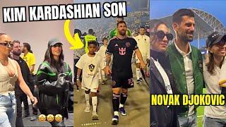 Novak Djokovic Kim Beckham & Celebrities Reaction To Messi’s Last Minute Goal vs LA Galaxy