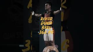 INDONESIA CETAK REKOR DUNIA BARU LAGI #olympic2024 #weighlifting #worldcup