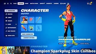 Champion Sparkplug Skin Combos Fortnite Battle Royale