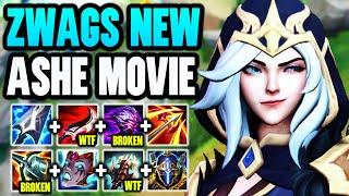 TRYING EVERY POSSIBLE ASHE BUILD FOR SEASON 14 THE ZWAG ASHE MOVIE