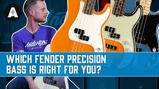 Fender Precision Bass Player vs Performer vs Professional vs Ultra - What are the Differences?