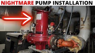 HVAC Emergency Follow Up Commercial Hydronic Circulating Pump InstallationRepair For LAARS Boiler