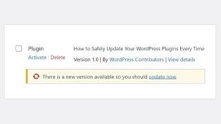 How to Safely Update Your WordPress Plugins Every Time