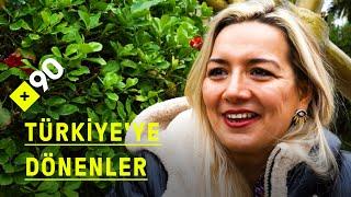 Türkiyeye dönenler Gitmek de var dönmek de