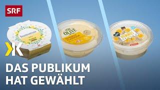 Welches ist der beste Fertig-Hummus im Land?  2022  Kassensturz  SRF