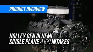 Give Your Gen III Hemi That Old School Carburetor Vibe With Holleys Single Plane 4150 Intakes