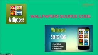 Android Wallpaper App Source Code