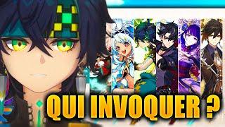 BANNIÈRES de la 5.0  QUI INVOQUER ? GIVEAWAY  Genshin Impact News