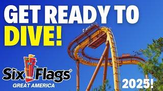 Something LARGE Is Coming To Six Flags Great America In 2025