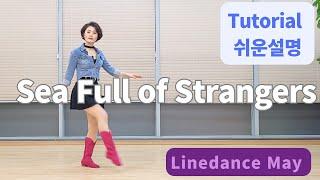 Sea Full of Strangers Line Dance  Intermediate  Wil Bos - Tutorial