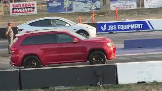 Jeep Cherokee Trackhawk Vs Tesla Model Y