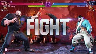 Street Fighter 6  itazan  Rank #1 Zangief Vs johntakeuchi Rashid  SF6 high Level Matchs