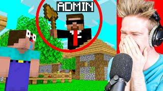 Podszywam się pod ADMINA I TROLLUJE WIDZÓW XD  Minecraft Extreme