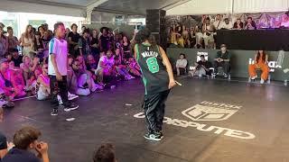 Jaïra Joy vs Bboy Djibril   Final Kidz U18 All Styles Battle @ IBE 2022