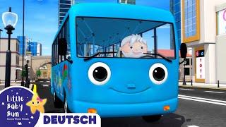 Die Räder vom Bus  Kinderlieder  Little Baby Bum Deutsch  Cartoons für Kinder