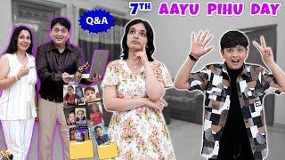 QnA AAYU PIHU DAY  7 years Celebration  Questions Answers  Aayu and Pihu Show