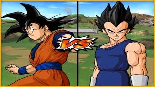 DBZ Budokai Tenkaichi 3 Goku End VS Vegeta End - The Epic Battle 