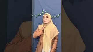 Tutorial hijab seginempat untuk kerja #subscribe #hijaberstyle #tutorialhijabsegiempat