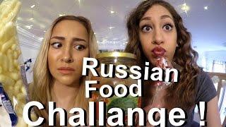 Russian Food Challenge mit Maddy   aMiRasWorldTv