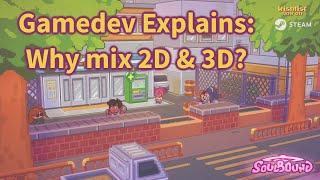 Gamedev Explains Why mix 2D & 3D?