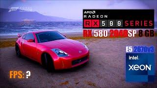  Forza Horizon 5 Benchmark E5-2670v3 3.1 GHz + RX580 2048SP 8 GB in 2024