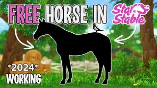 HOW TO GET A *FREE HORSE* IN STAR STABLE 2024 *WORKING*