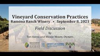 Vineyard Conservation Practices Field Discussion