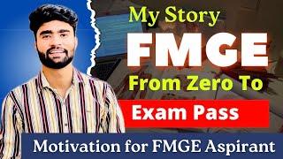 How i Pass FMGEMCI Exam  Story of FMGE from Zero to Exam Pass   Dr Ehsan