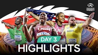 Day 3 Highlights  World Athletics Championships Budapest 23