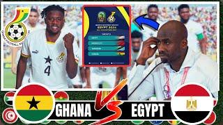 CONFIRMED GHANA  VS EGYPT  -  FULL DETAILS BLACK STARS PLAYERS NEWS + NEW STADIUM  WAHALAAA