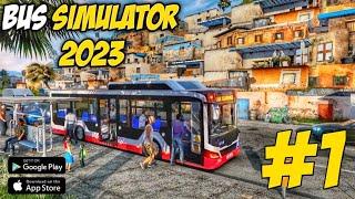 Bus Simulator 2023 First Look And Gameplay - Android -Bus Simulator