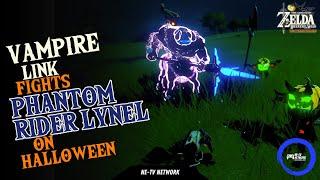 Halloween Zelda  Vampire Hunter Link vs Phantom Rider Lynel Purple Malice Lynel & Zombie Lynel BOTW