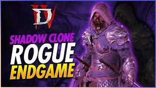 Best Rogue Shadow Clone Build For End Game Is CRAZY 50-100 Guide - Diablo 4